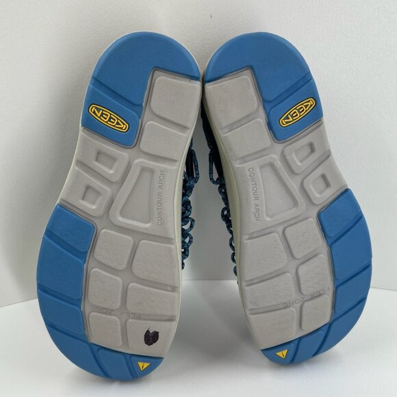 KEEN Uneek 1016897 Sandals Womens US 9.5 Braided Bungee Hike Water Midnight Navy - Picture 8 of 13